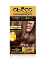 Краска для волос "Oleo Intense" тон: 6-80, золотистый русый