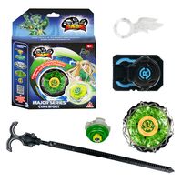 Игровой набор "Волчок Мэйджор. Cyan Spout. Неоновый смерч"