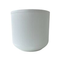 Горшок с дренажной системой "Santino" (4,4 л; белый)