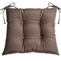 Подушка на стул "Анита-люкс" (42х42 см; коричневая)