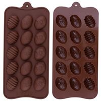 Форма силиконовая для шоколадных конфет "Пасхальные сладости" (210х95х13 мм)