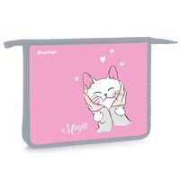 Папка для тетрадей "Mew-gic" (1 отделение; на молнии)