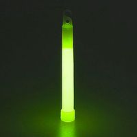 Палочка светящаяся ХИС (15 см; зелёная)
