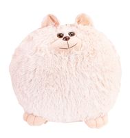 Мягкая игрушка-подушка "Котик Пухляш" с пледом (40 см)
