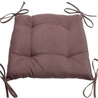 Подушка на стул "Анита" (42х42 см; коричневая)
