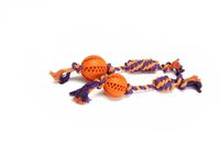 Игрушка для собак "Мячик с веревкой" (30 см; арт. AD047/A)