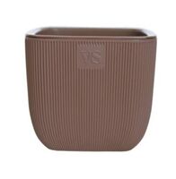 Горшок с дренажной системой "Фабио" (1,95 л; шоколад)