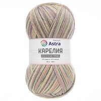 Пряжа носочная "Карелия №1003" (100 г; 400 м)