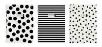 Тетрадь общая в клетку на гребне "Black and White" (96 листов)
