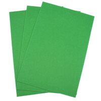 Фетр листовой жесткий (20х30 см; зеленый; 3 листа)
