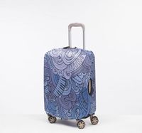 Чехол для чемодана (32х23х48 см; синий)