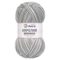 Пряжа носочная "Карелия №1013" (100 г; 400 м)