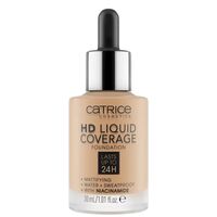 Тональная основа для лица "HD Liquid Coverage Foundation" тон: 032, nude beige