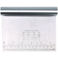 Скребок кондитерский металлический (15х12 см)