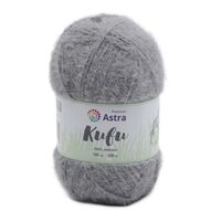 Пряжа "Киви №10" (100 г; 200 м; серый)