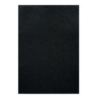 Фетр листовой жесткий (40х60 см; черный)