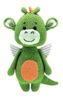 Набор для вязания крючком "Дракончик" (28 см)
