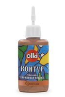 Контур акриловый "Olki" (бронза; 20 мл)