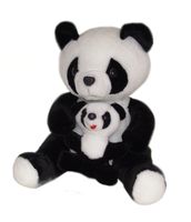 Мягкая игрушка "Панда с малышом" (42 см)