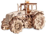 Сборная деревянная модель "Механический Трактор"