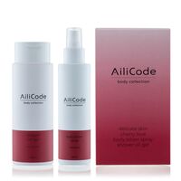 Подарочный набор "Сочная вишня" (спрей-лосьон для тела, гель-масло для душа)