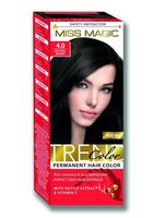 Краска для волос "Miss Magic. Trend Colors" тон: 4.0, натуральный коричневый