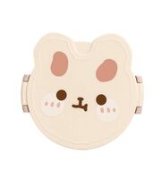 Ланч-бокс "Круглый кролик" (розовый)