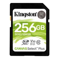 Карта памяти SDXC 256Gb Kingston Canvas Select Plus