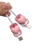 Защита для провода Type-C "Маленькие сердечки"