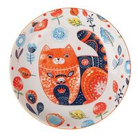 Тарелка фарфоровая "Kawaii Forest. Cat" (700 мл)