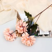 Цветок искусственный "Георгин садовый" (600 мм; пепельно-розовый)