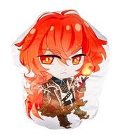 Подушка фигурная "Геншин. Дилюк"