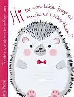 Тетрадь для записи английских слов. Ежик