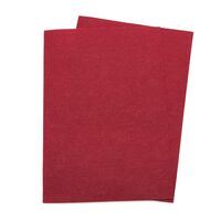 Фетр листовой жёсткий "Айрис" (20х30 см; бордо; 2 листа)