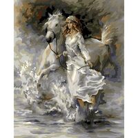 Картина по номерам "Прохладный ветерок" (400х500 мм)