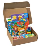 Посылка. Большой комплект IQ-игр для развития творческого мышления