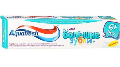 Zubnaya Pasta Detskaya Moi Bolshie Zubki 50 Ml Aquafresh Kupit V Internet Magazine Oz By