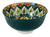Салатник фарфоровый "Arabesque. Green" (120х120х120 мм)