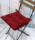 Подушка на стул "Velours. Burgundy" (42х42 см)