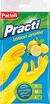 Перчатки хозяйственные резиновые "Запах лимона" (L; 1 пара)
