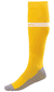 Гетры футбольные "JA-003" (р. 38-41; жёлто-белые)