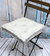 Подушка на стул "3D" (45х45 см; белая)