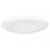 Тарелка фарфоровая "Консонанс" (210 мм; белая матовая)