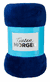 Плед (200х220 см; синий)
